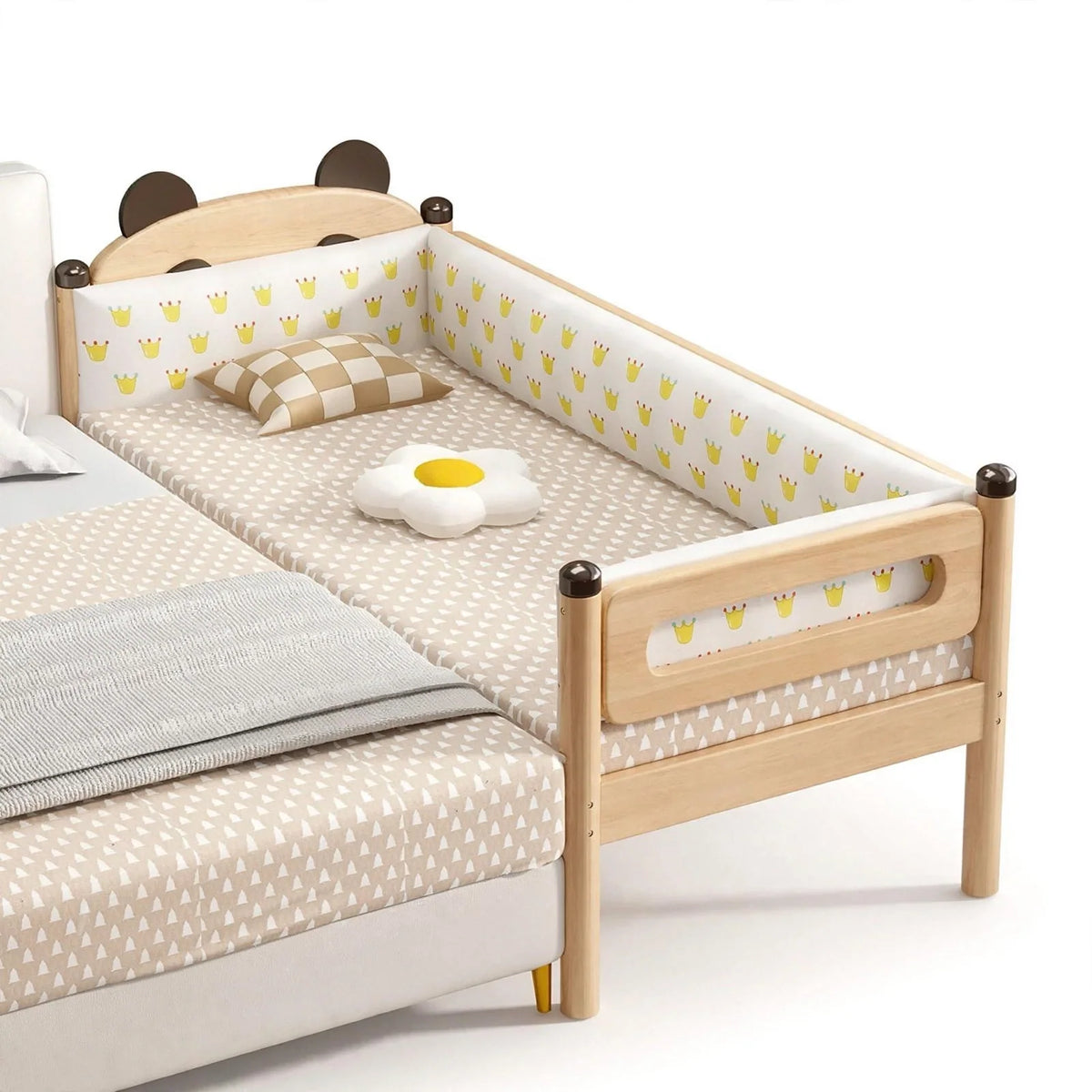 Customised Co-Sleeper Toddler Bed — In the room
