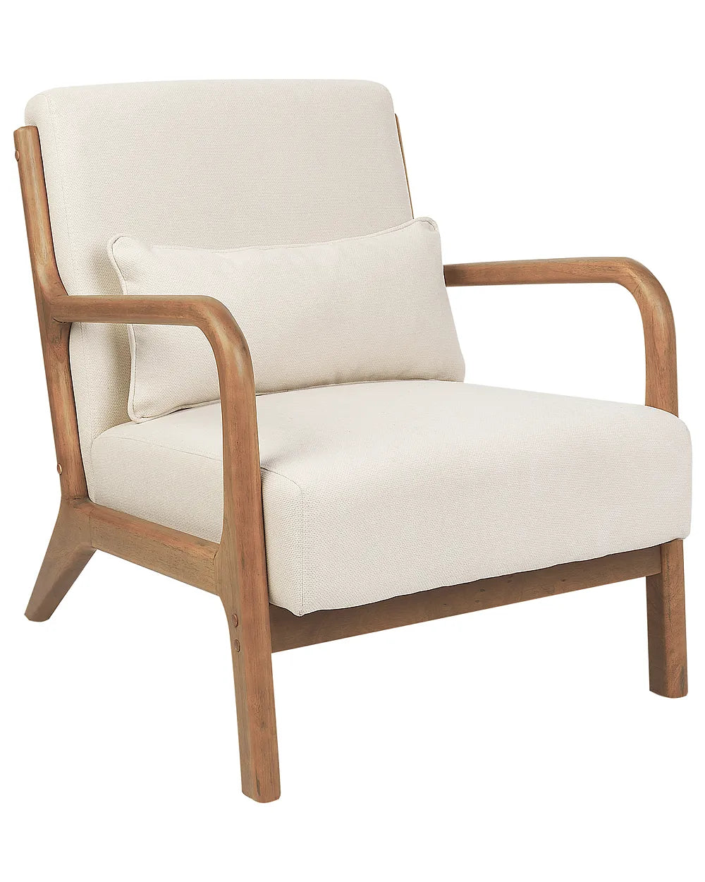 Armchair SKOVDE Fabric Light Beige